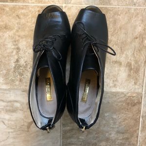 Louise Et Cie Peep Toe Booties